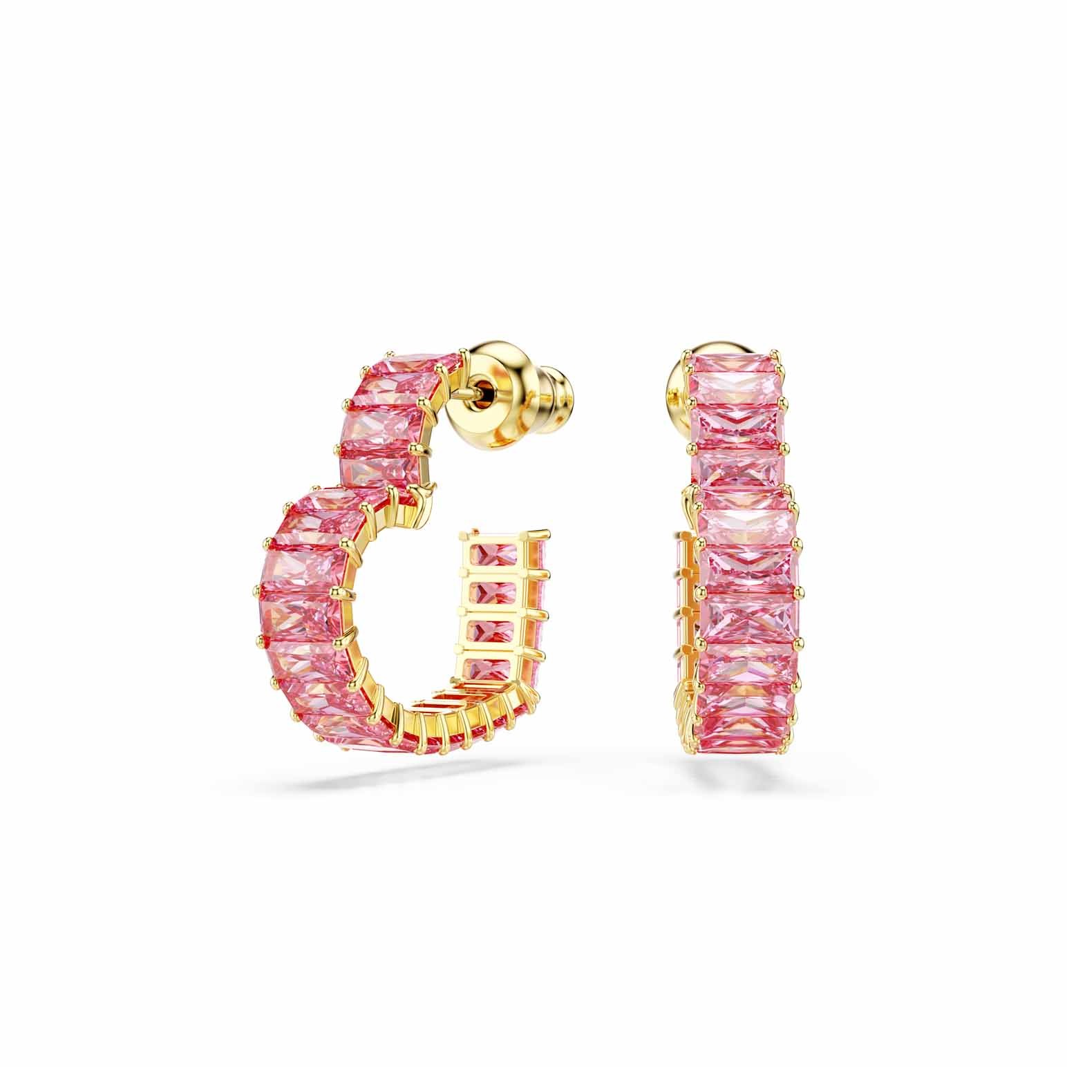 Swarovski Matrix Hoop Earrings